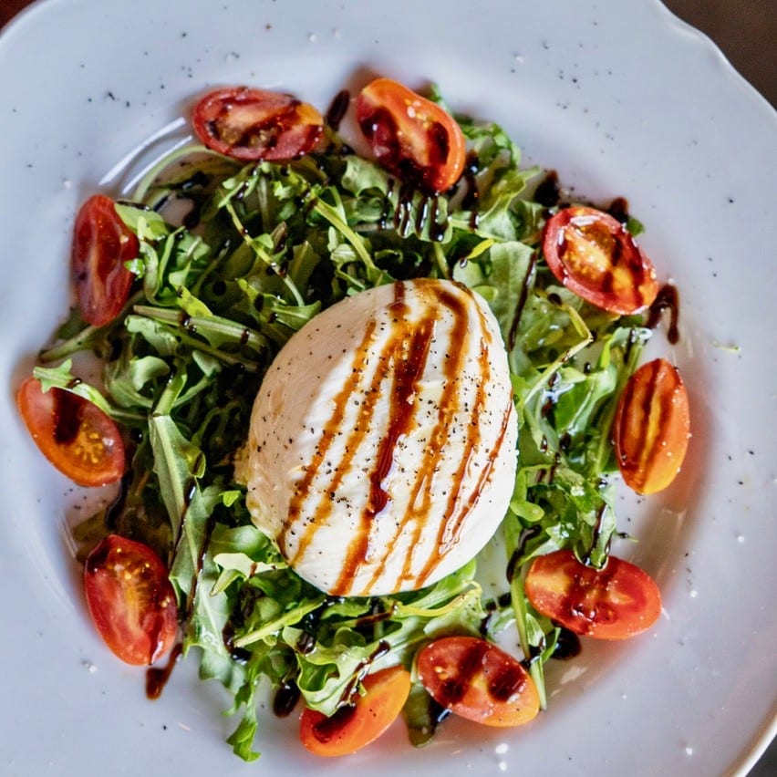 Burrata Salad.