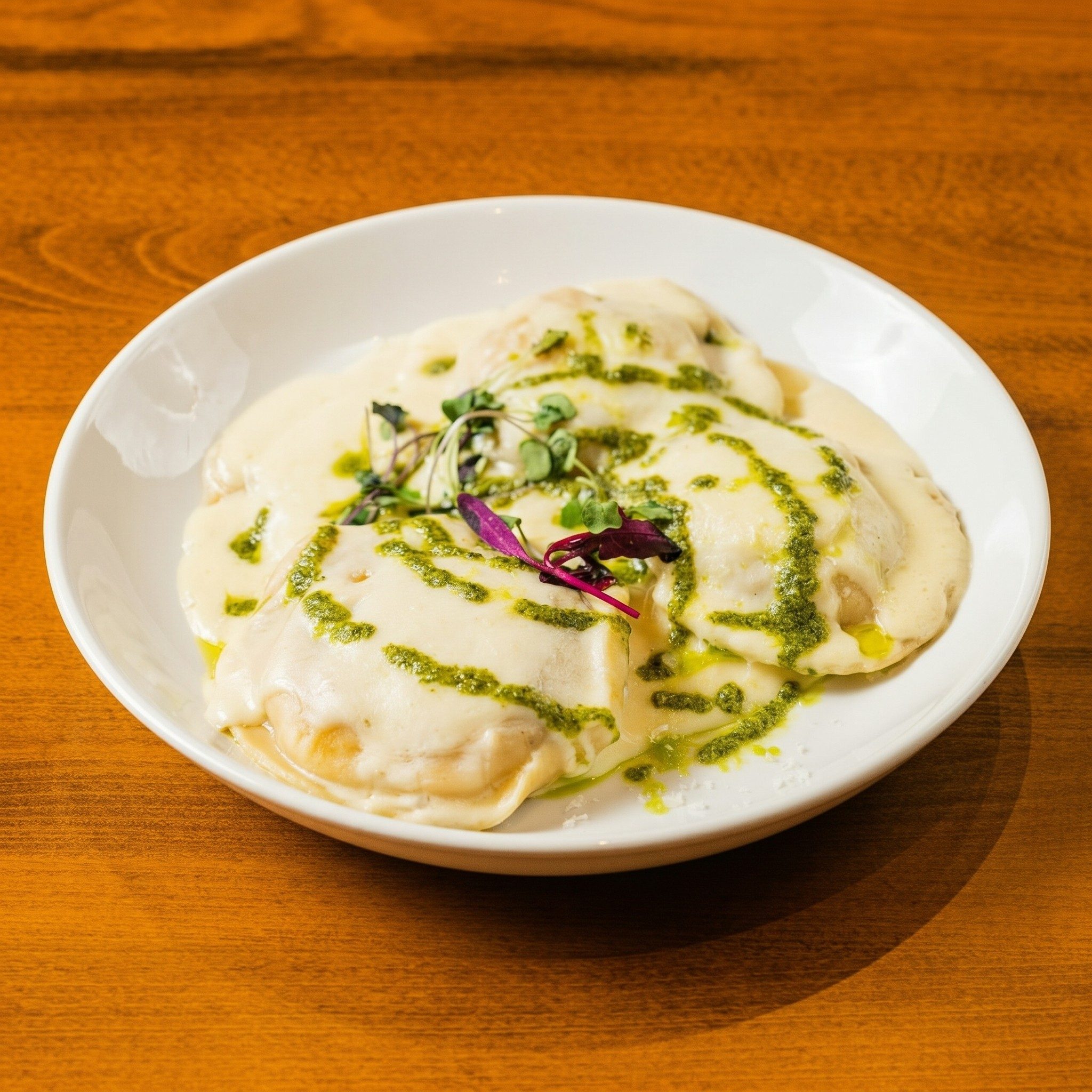 Lobster Ravioli.